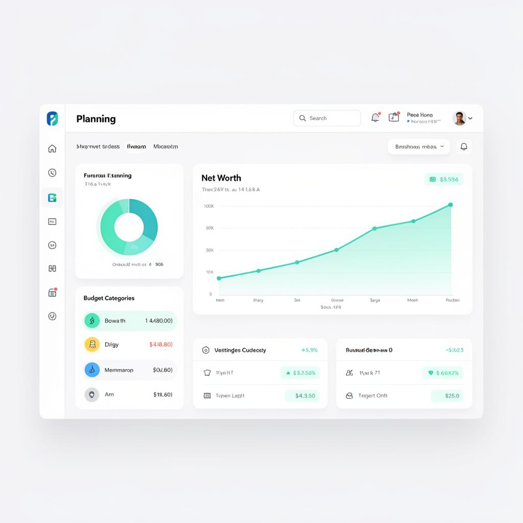 Stoic Finance financial planning dashboard